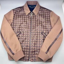 New Brown Men's Jacket Berluti Leather Jacket  New Brown Men's Jacket Berluti Leather Jacket