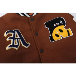 Rocco Black And Brown Varsity Jacket Rocco Black And Brown Varsity Jacket