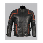 101 Vintage Distressed Motor Biker Real Leather Jacket