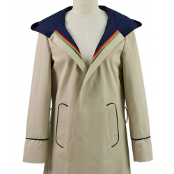 13th Doctor Who White Cotton Coat 13th Doctor Who White Cotton Coat
