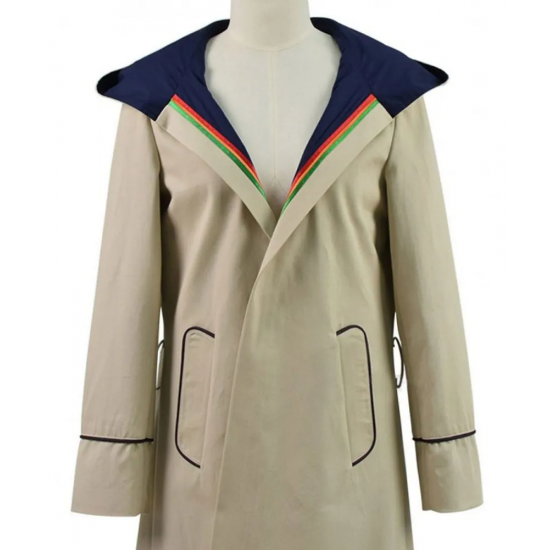 13th Doctor Who White Cotton Coat