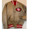 49ers Gold Bomber Satin Jacket