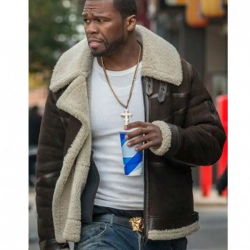 50 Cent Power Shearling Jacket 50 Cent Power Shearling Jacket