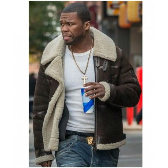 50 Cent Power Shearling Jacket