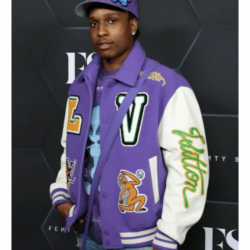 ASAP Rocky LV Varsity Jacket ASAP Rocky LV Varsity Jacket