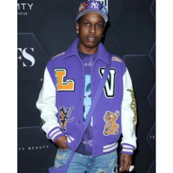 ASAP Rocky LV Varsity Jacket