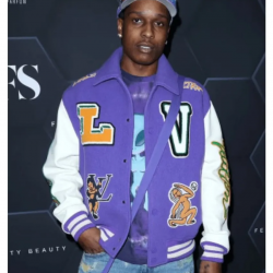 ASAP Rocky LV Varsity Jacket ASAP Rocky LV Varsity Jacket
