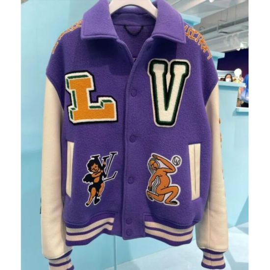 ASAP Rocky LV Varsity Jacket