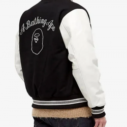 A Bathing Ape B Varsity Jacket A Bathing Ape B Varsity Jacket