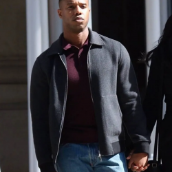 A Journal for Jordan Michael B. Jordan Black Bomber Jacket A Journal for Jordan Michael B. Jordan Black Bomber Jacket