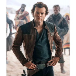 A Star Wars Story Han Solo Suede Jacket Costume A Star Wars Story Han Solo Suede Jacket Costume