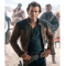 A Star Wars Story Han Solo Suede Jacket Costume