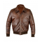A2 Airforce Aviator Leather Bomber Jacket