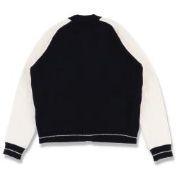 AMIRI Cashmere Cardigan Black Varsity AMIRI Cashmere Cardigan Black Varsity