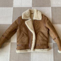 Acne Ian Tan Shearling Jacket Acne Ian Tan Shearling Jacket