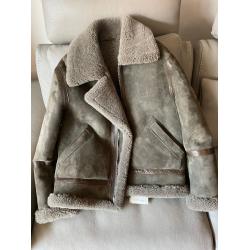 Acne Studios Ian Green Shearling Jacket 