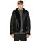 Acne Studios Men's Black Shearling Coat