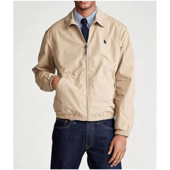 Adam Sandler Hustle Beige Cotton Jacket