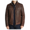 Agents of Shield Brett Dalton Brown Leather Jacket