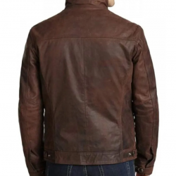 Agents of Shield Brett Dalton Brown Leather Jacket Agents of Shield Brett Dalton Brown Leather Jacket