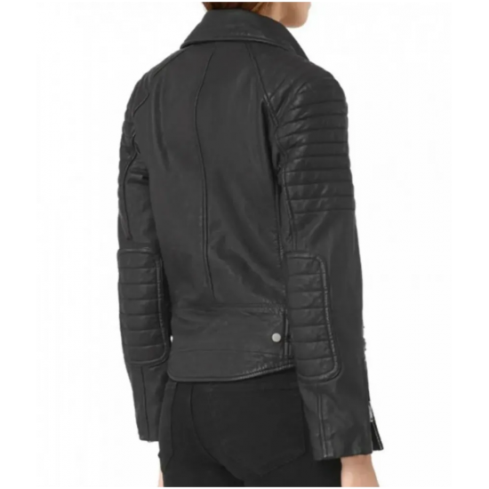 Agents of Shield Chloe Bennet Biker Leather Jacket