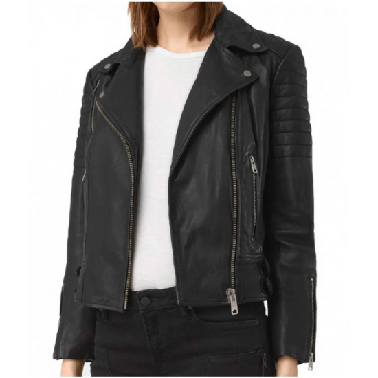 Agents of Shield Chloe Bennet Biker Leather Jacket