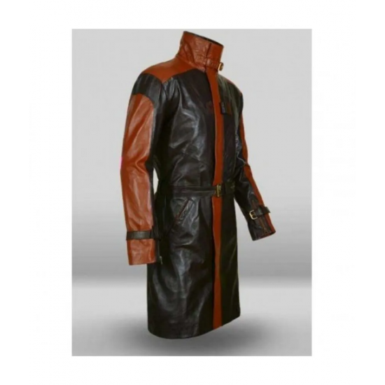 Aiden Pearce Watch Dog Leather Trench Coat
