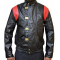 Akira Capsule Black Leather Jacket Halloween Costume Jacket