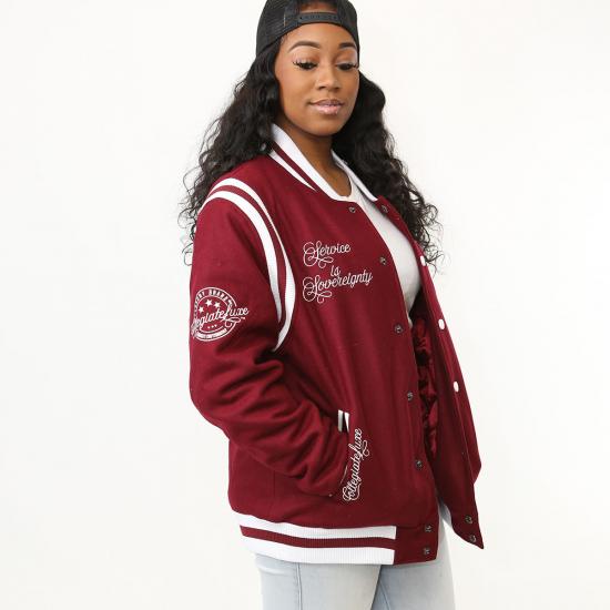 Alabama A and M University Unisex Varsity Jacket