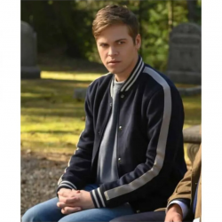 Alexander Calvert Supernatural Season 15 Bomber Jacket Alexander Calvert Supernatural Season 15 Bomber Jacket
