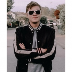 Alexander Calvert Supernatural Season 15 Bomber Jacket Alexander Calvert Supernatural Season 15 Bomber Jacket