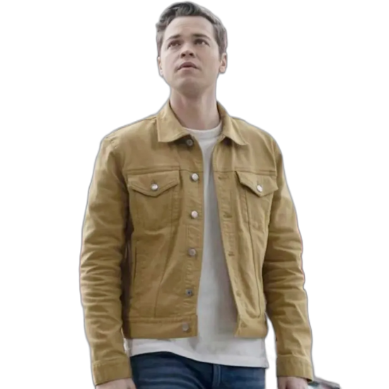 Alexander Calvert Supernatural Season 15 Mustard Jacket