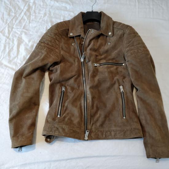 Allsaints Men's Suede Leather Jacket