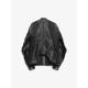 Alyx × MMW Black Leather Biker Jacket