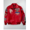 American Bruiser Red Leather Jacket