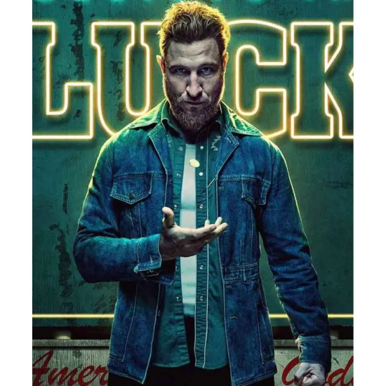 American Gods Mad Sweeney Denim Blue Jacket