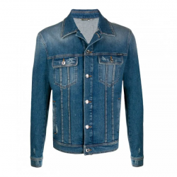 American Gods Mad Sweeney Denim Blue Jacket