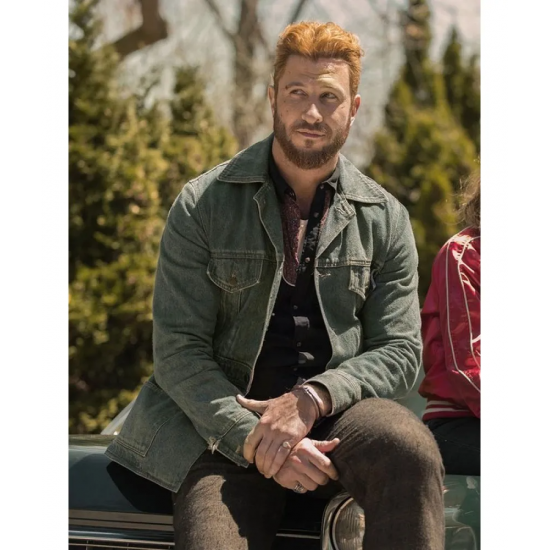 American Gods Mad Sweeney Denim Blue Jacket