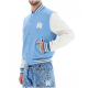 Amiri Blue and White Letterman Jacket