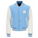 Amiri Blue and White Letterman Jacket