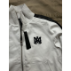 Amiri M A Logo Appliqué Leather Jacket