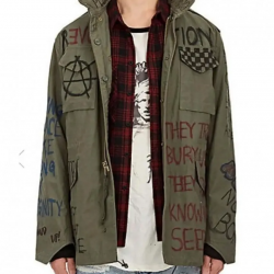 Anarchy Blend M 65 Field Green Cotton Jacket Anarchy Blend M 65 Field Green Cotton Jacket