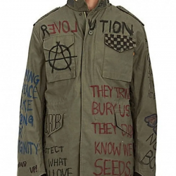 Anarchy Blend M 65 Field Green Cotton Jacket Anarchy Blend M 65 Field Green Cotton Jacket