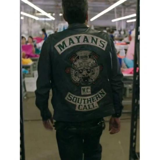 Angel Reyes Mayans MC Clayton Cardenas Leather Vest