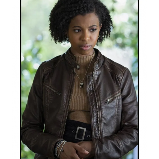 Ani Achola Tv Series 13 Reason Why Leather Jacket