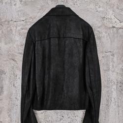 Ann Demeulemeester NWT Black Leather Theo Biker Jacket Ann Demeulemeester NWT Black Leather Theo Biker Jacket