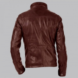 Arrow John Diggle Brown Leather Jacket Arrow John Diggle Brown Leather Jacket
