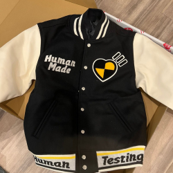 Asap Rocky Human Made Human Testing Varsity Jacket