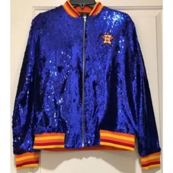 Astros Sequin Varsity Jacket Astros Sequin Varsity Jacket