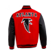 Atlanta Falcons Retro Classic Rib Wool Varsity Jacket